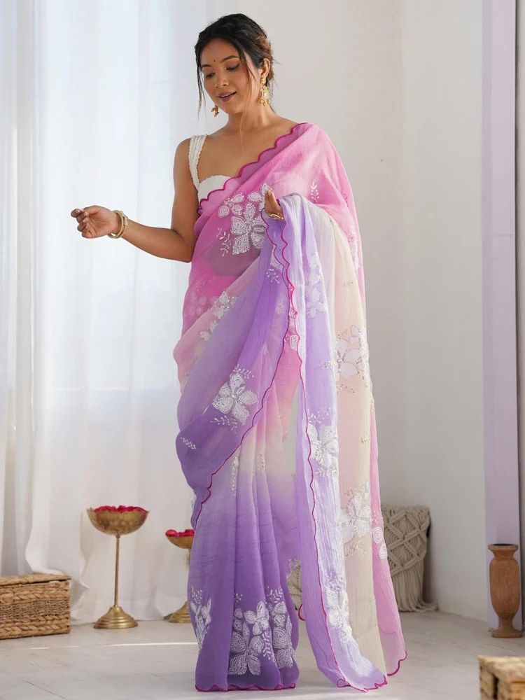 Twinkle Crush Designer Saree