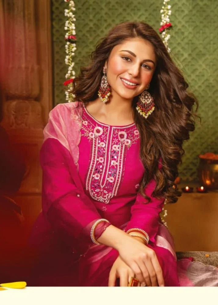 Ladies Top Bottom Dupatta Set