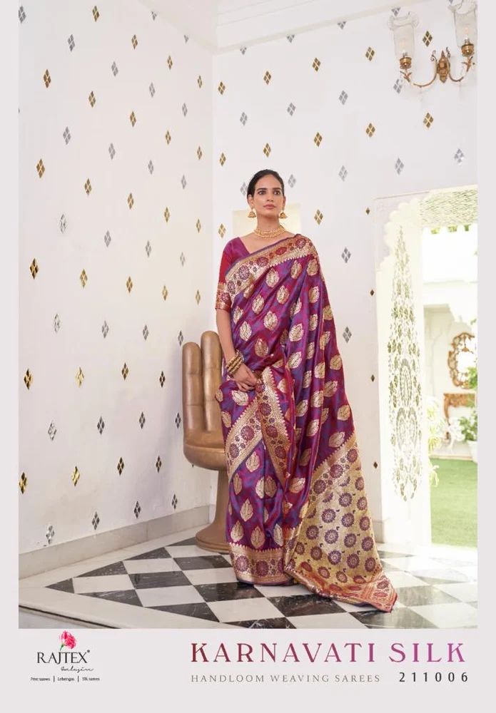 Handloom Weaving Silk Saree