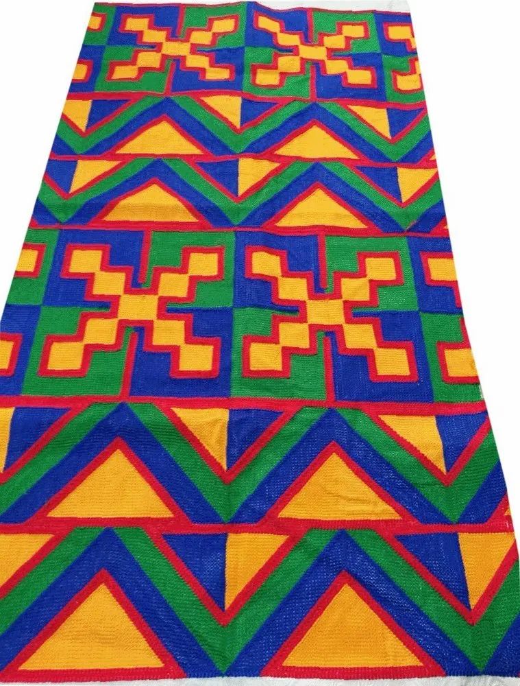 African Embroidered Fabric