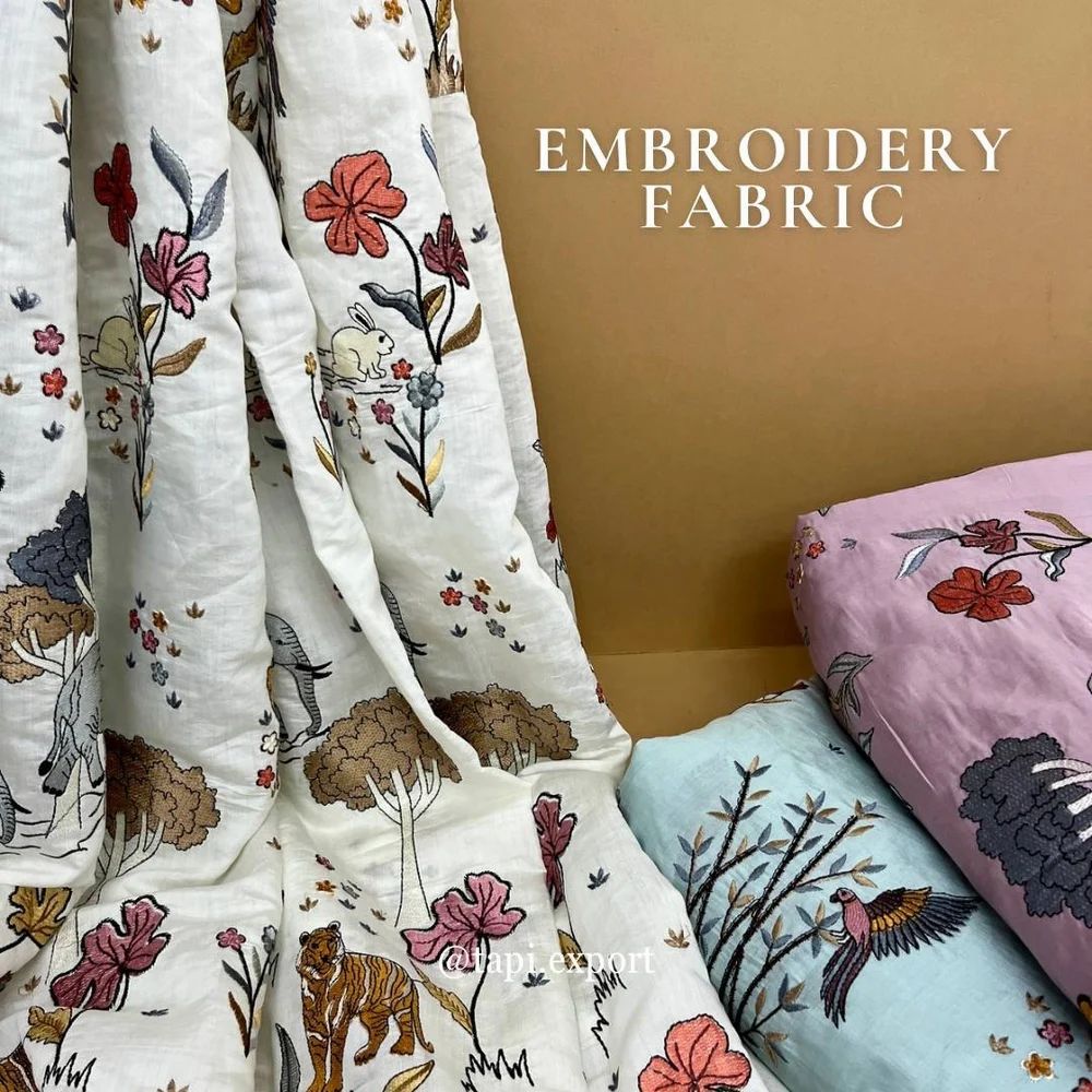 Embroidery Fancy Fabric