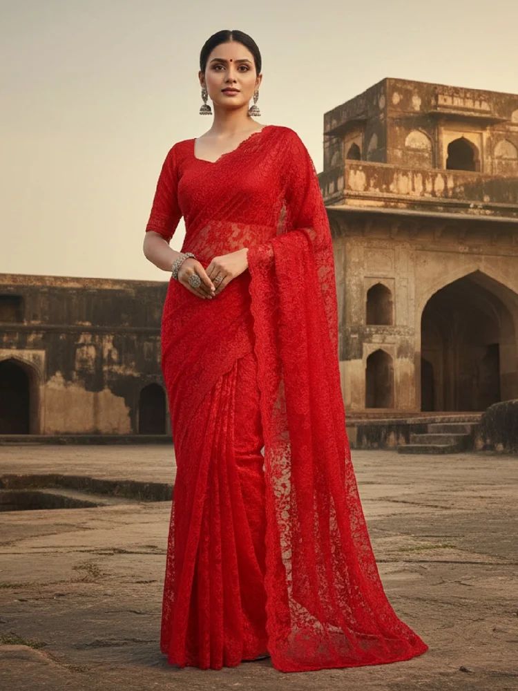 Rasal Net Saree
