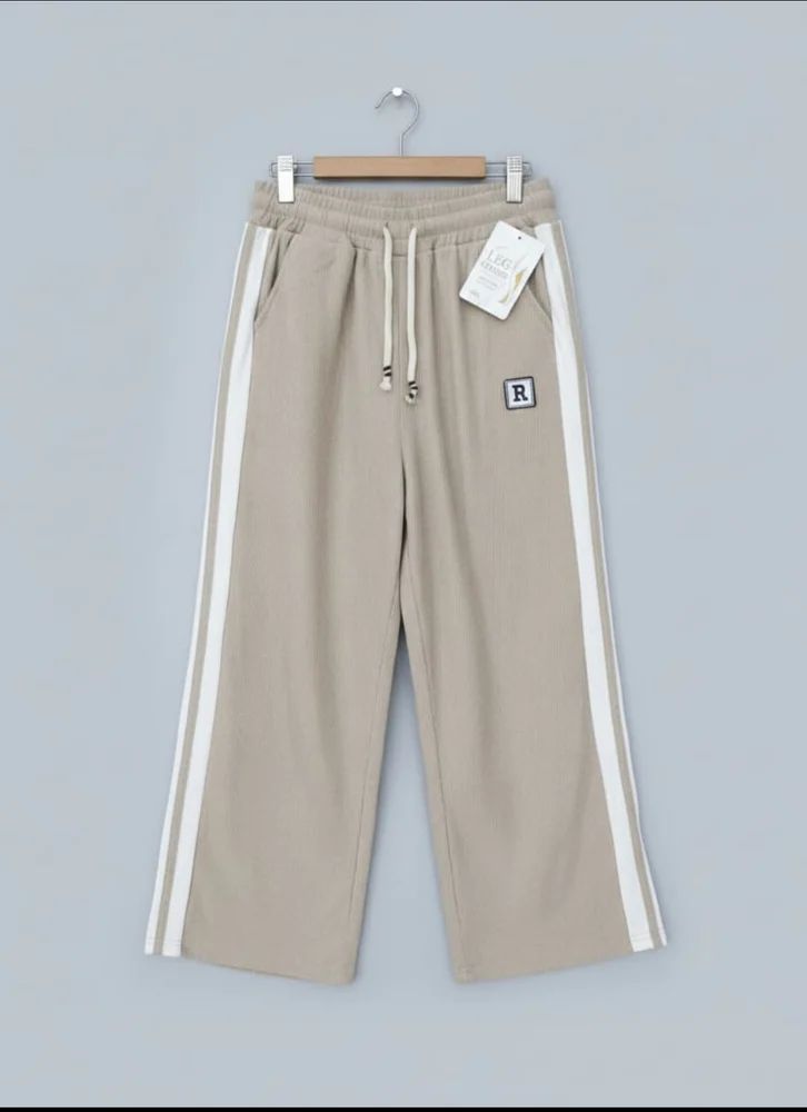 Korean Baggy Pant, Cotton Stretch