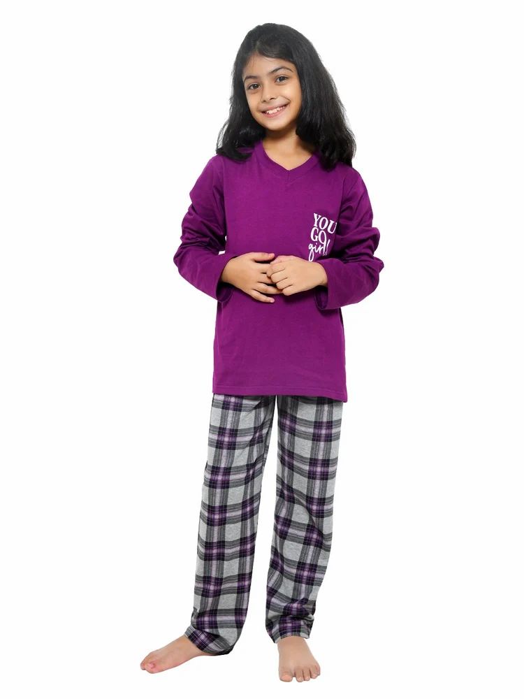 Full Sleeve Girls Nightwear