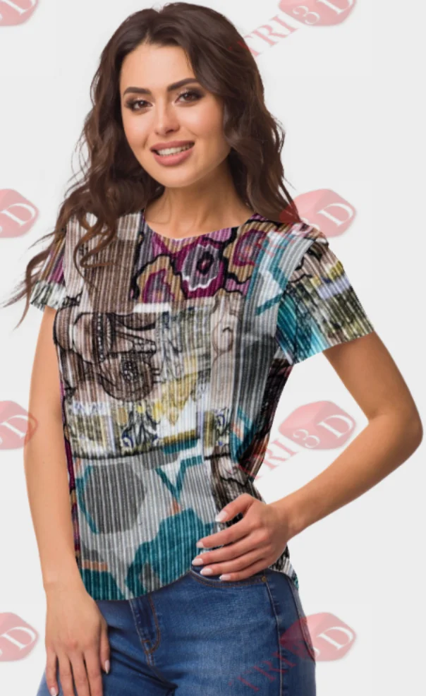 Bright Lycra Digital Print