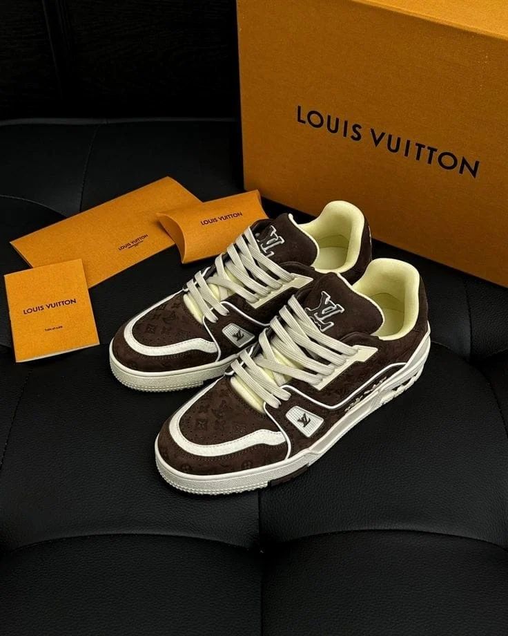 Louis Vuitton Trainer Mocha Brown