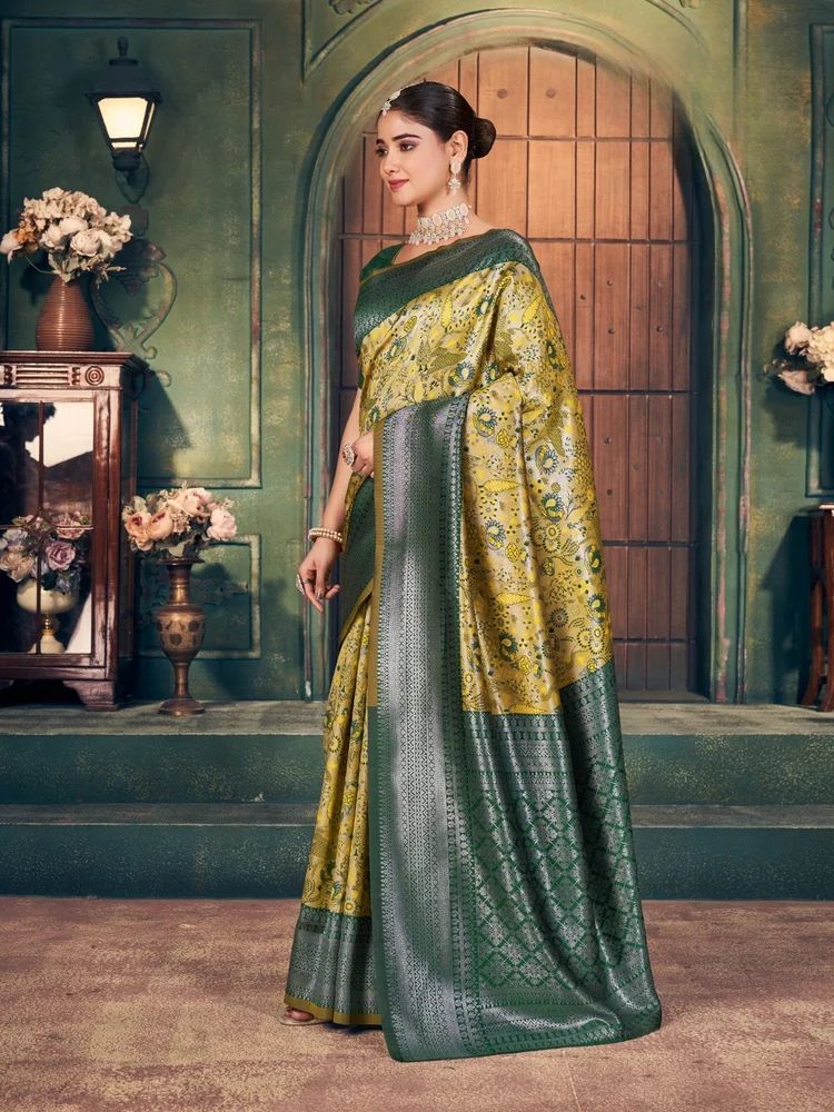 Super New Traditional Zari Silk Saree Collection for Parties