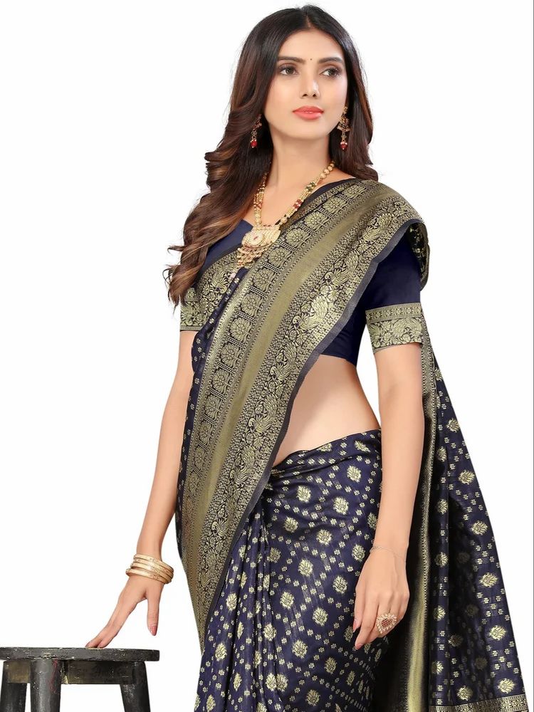 Banarasi Contemporary Woven Design Saree