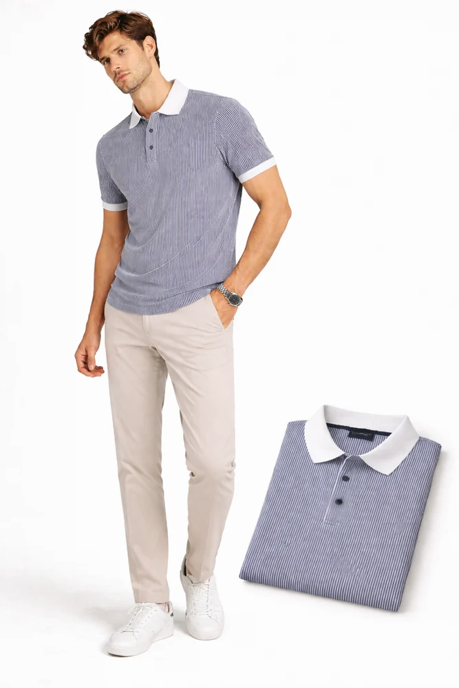 Mens Polo Collar T Shirt