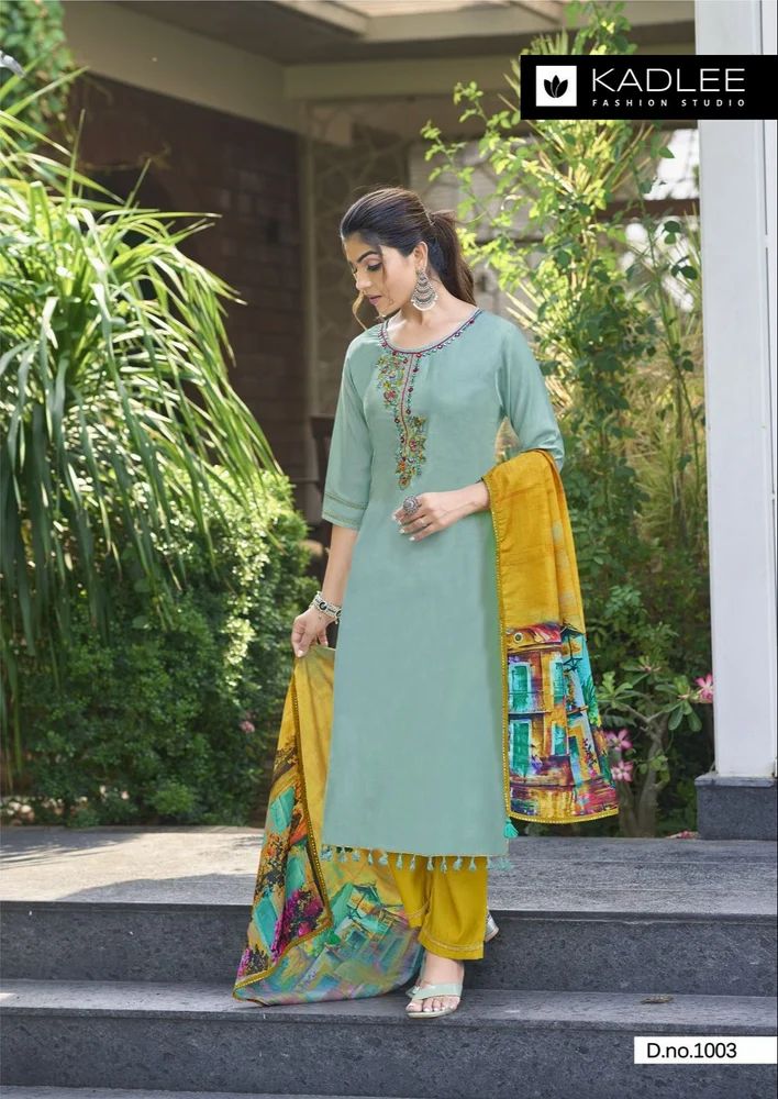 Fancy Party Wear Designer Kurti and Pant set