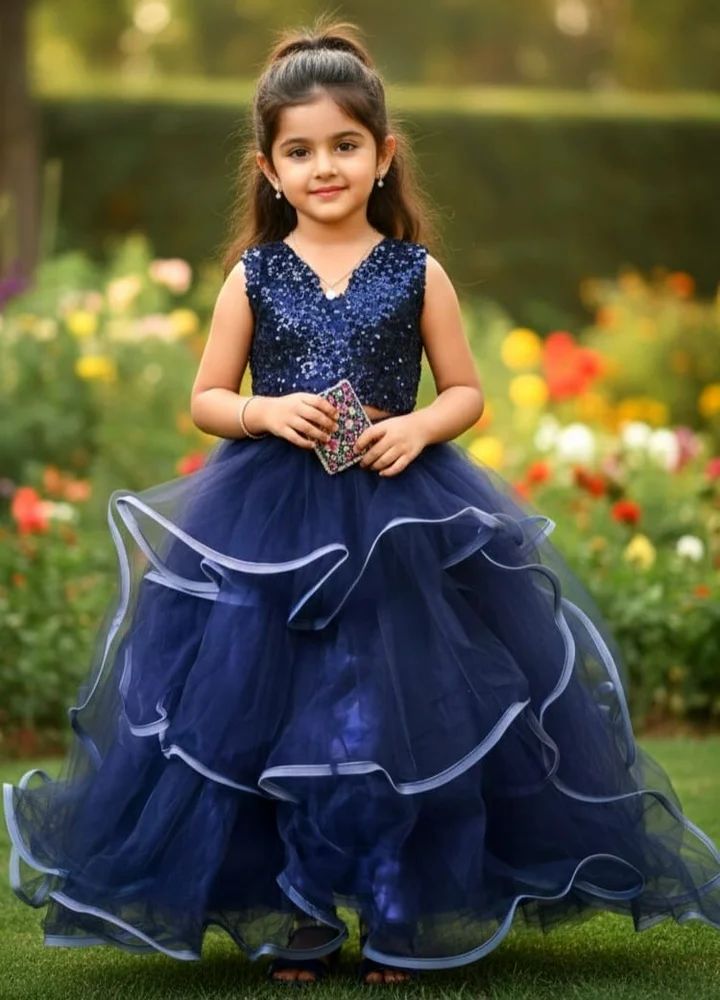 Kids Girls Western Dress