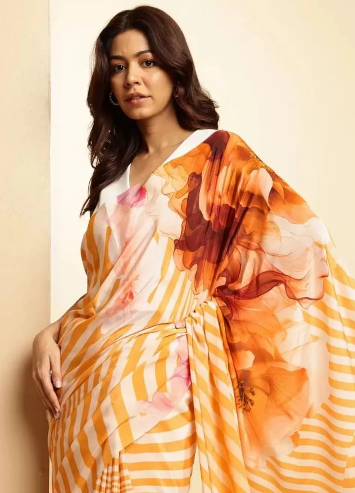 Original Japan Satin saree