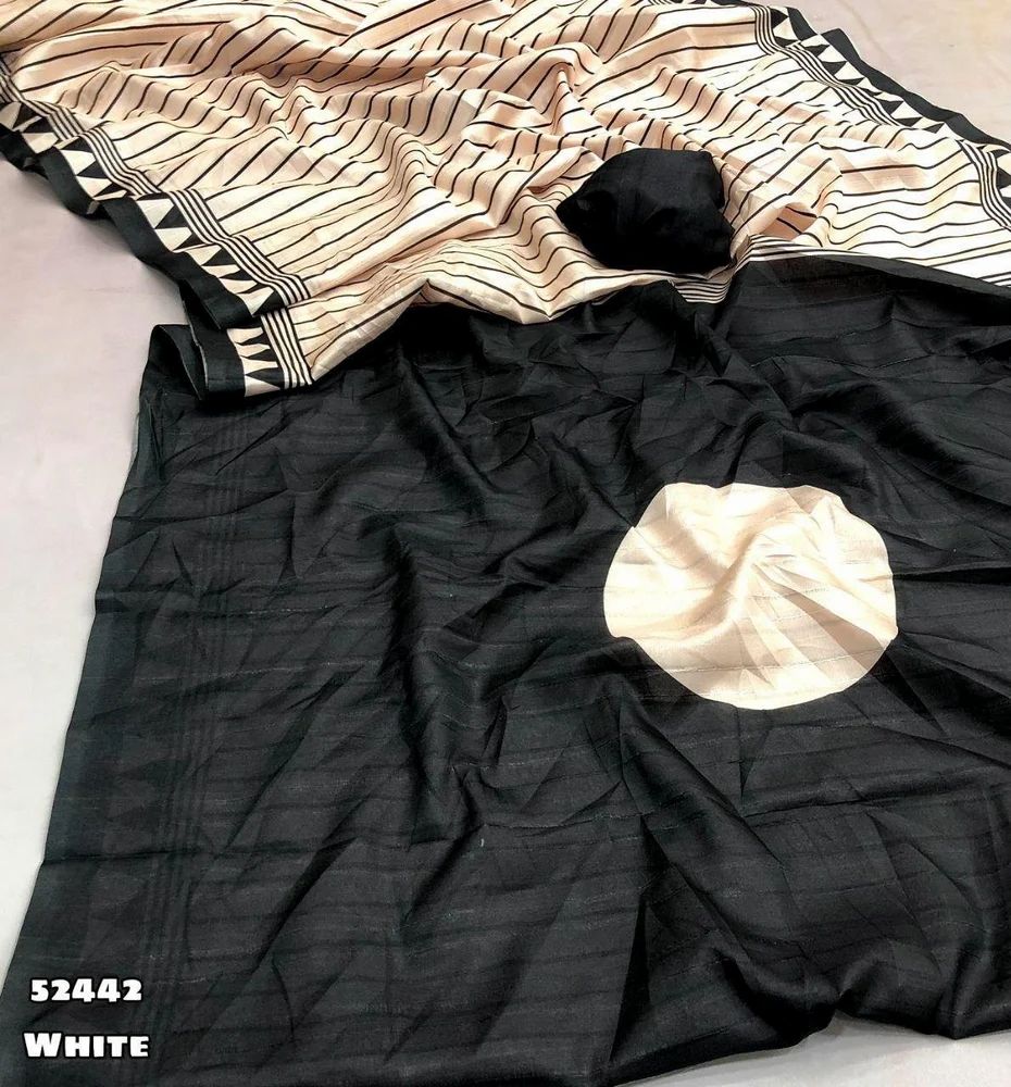 HANDLOOM TUSSAR SILK FLORAL WEAVE DIGITAL PRINT SAREE AT WHOLESALE PRICE