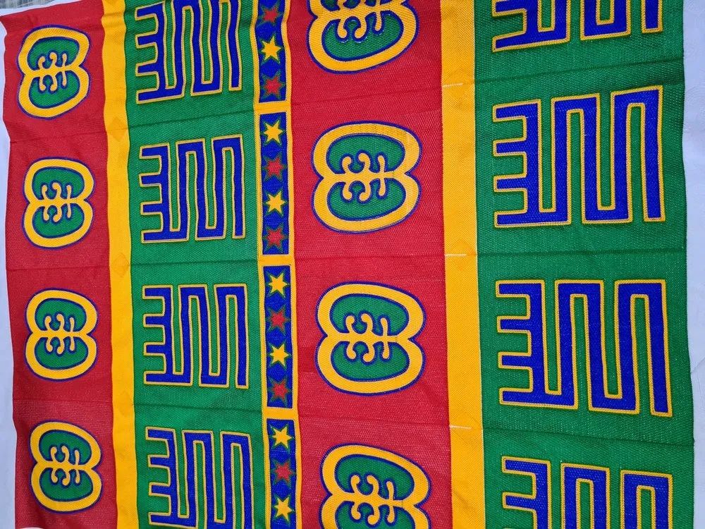 African Embroidery Fabric