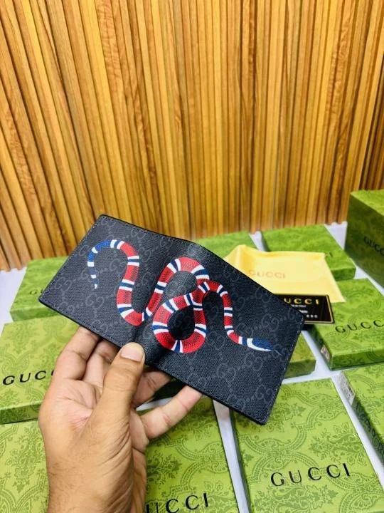 307 GUCC_I SNACK BLACK PREMIUM QUALITY WALLET