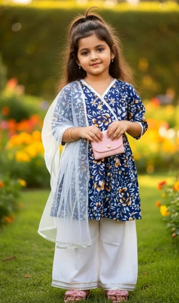 Kids Kurti Plazo