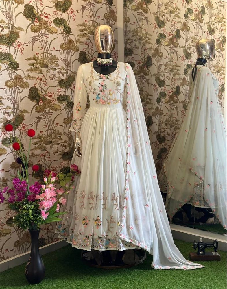 Designer Georgette Gowns