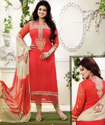 Ladies Suit With Back Embroidery