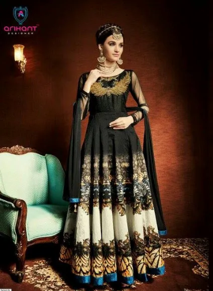 Designer Anarkali Suits D No 13002