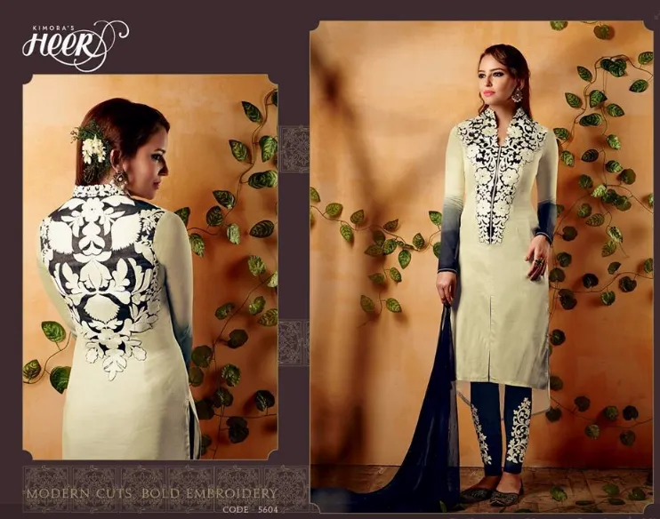 Semi Stitched Suits