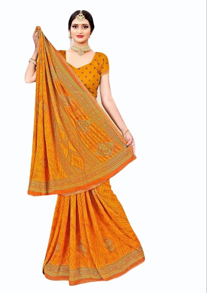 Latest Weightless Printed Saree