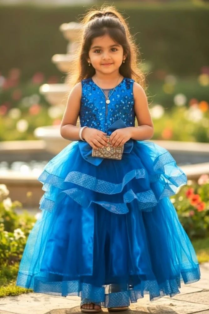 Girls Party Wear Designer Dress