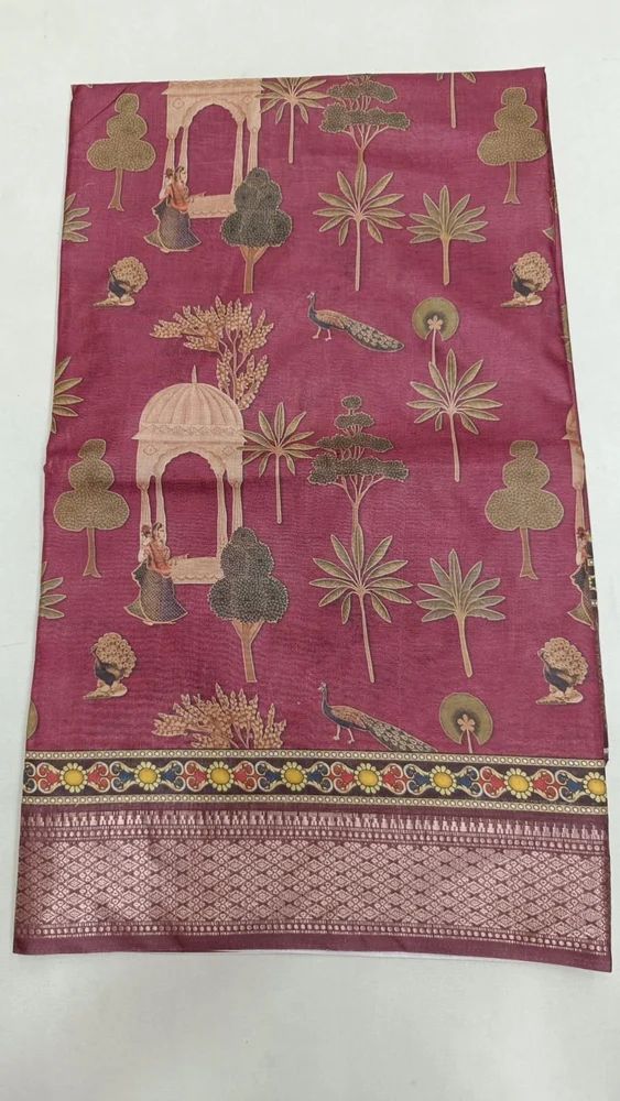 Ladies Fancy Cotton Silk Saree