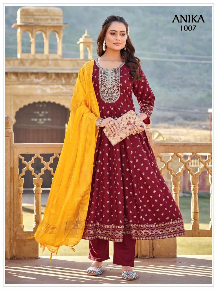 Dupatta Gown Pent Women