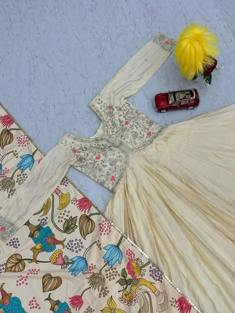 Ethnic Wear Kalamkari Lengha