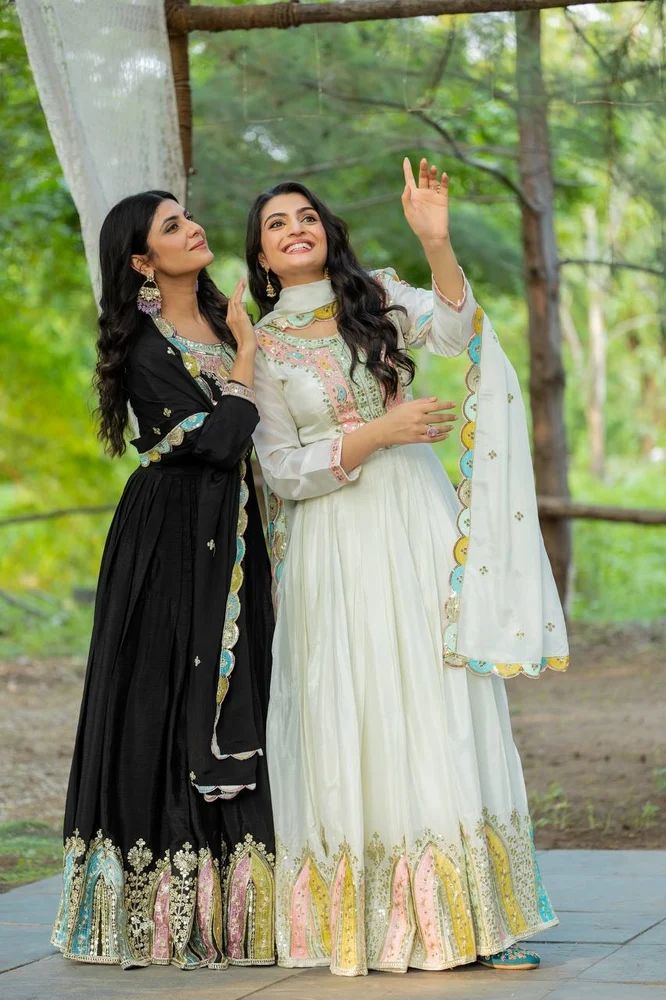 Sabina 5002 New Designer Party Wear Gown And Dupatta Collection Below 1500