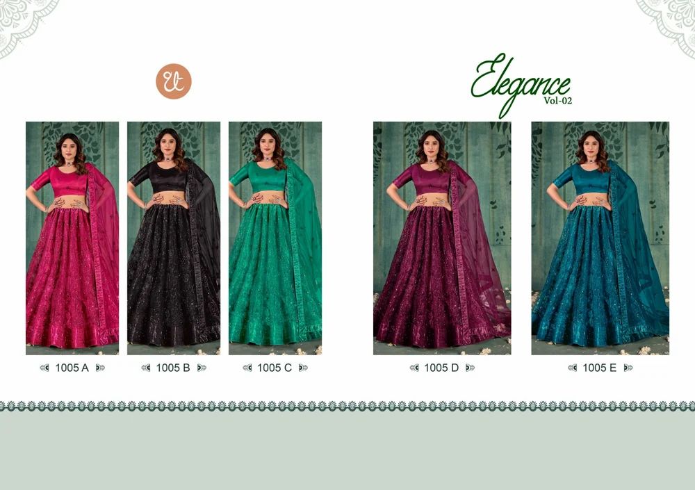 Designer Party Wear Net Lehenga Choli