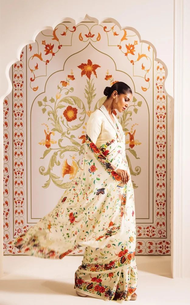 Original Japan Satin Saree