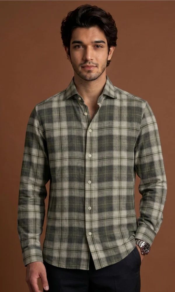 Fusion Pattern Rayon Shirt