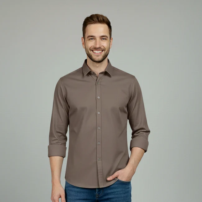 Men Plain Shirt