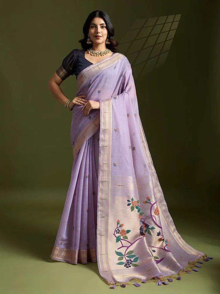 MUGA COTTON PAITHANI
