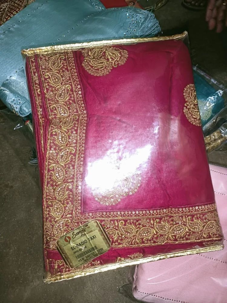 Baby Pink Saree