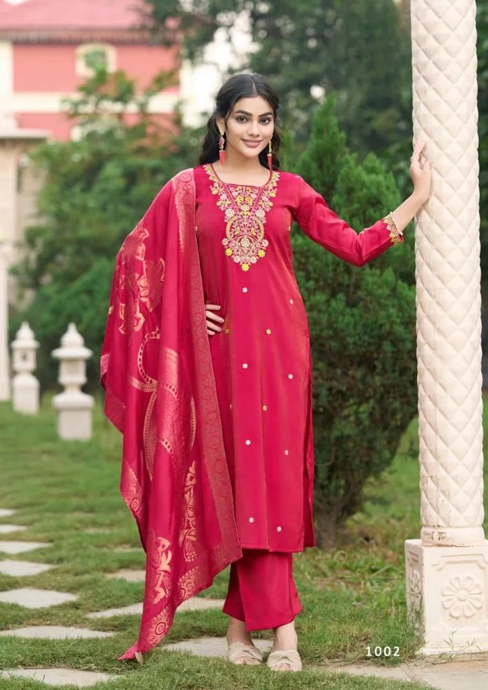 Shimmer hand work suit