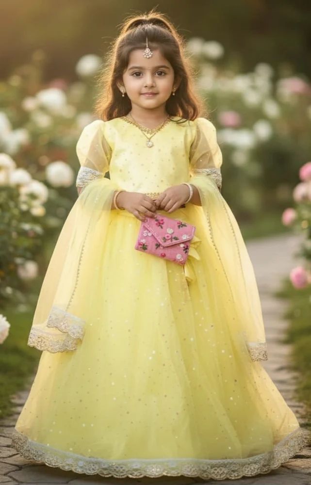 Kids Girls Ethnic Dress