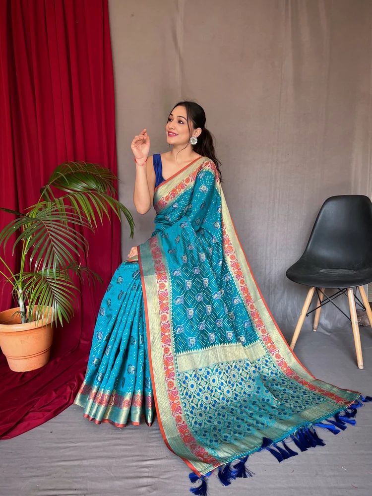 Pure patola silk saree