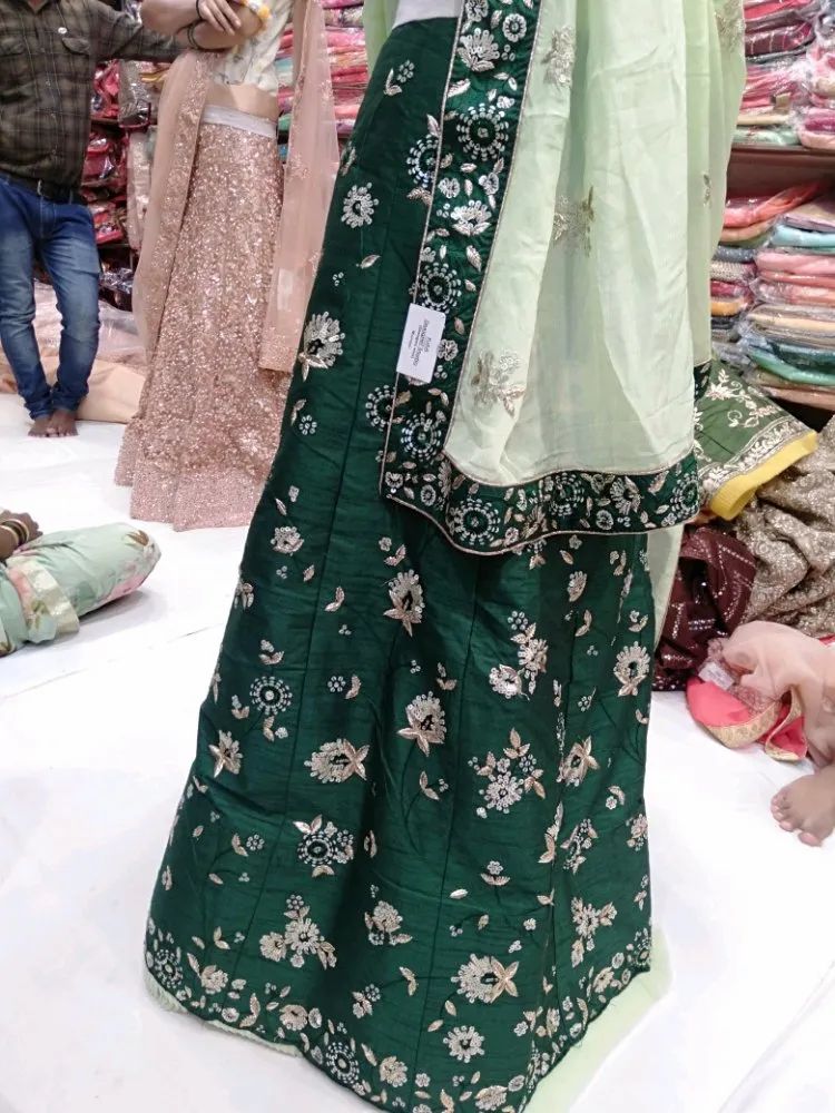Green Lehenga