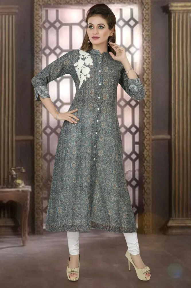 Ladies Grey Kurti