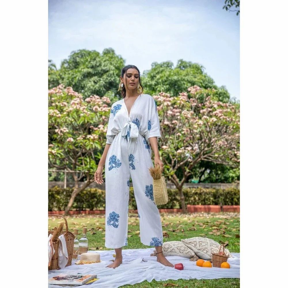 Breezy Bunch Crepe Jumpsuit