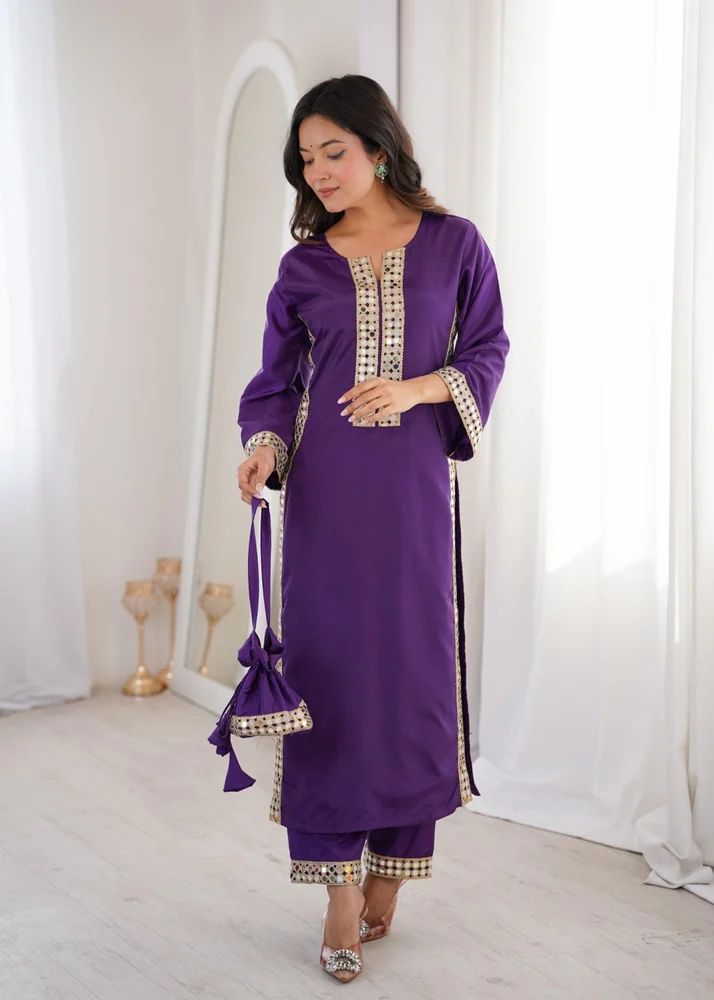 Kurti Pent With Batwa