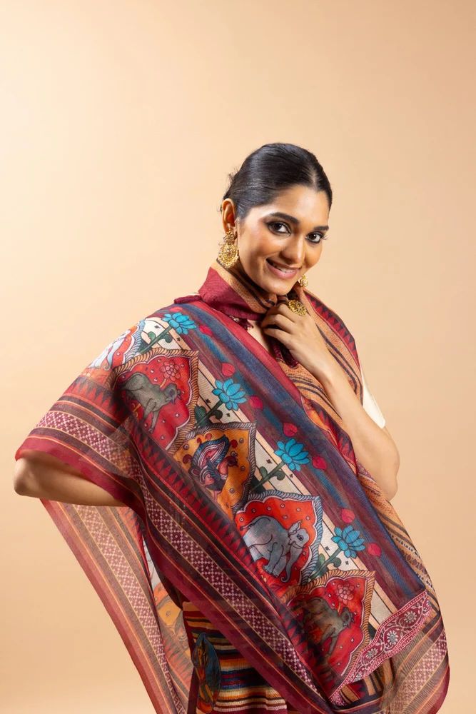 Maaya Chanderi Cotton Saree