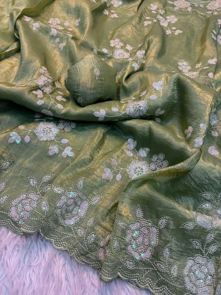 Fancy Designer Party Wear Saree