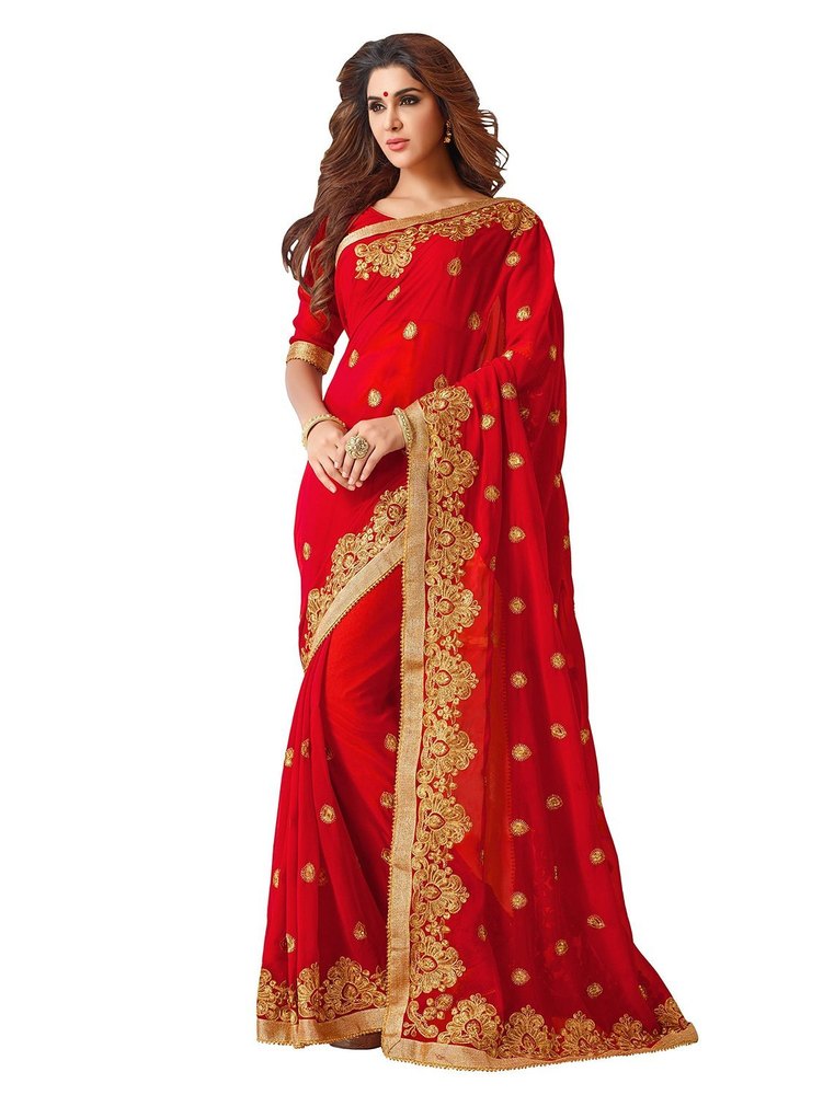 Designer Work Saree