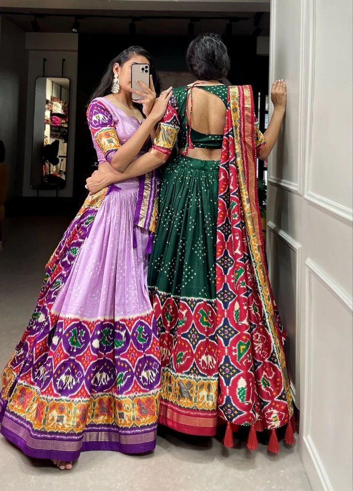 Ladies Party Wear Silk Lehenga Choli
