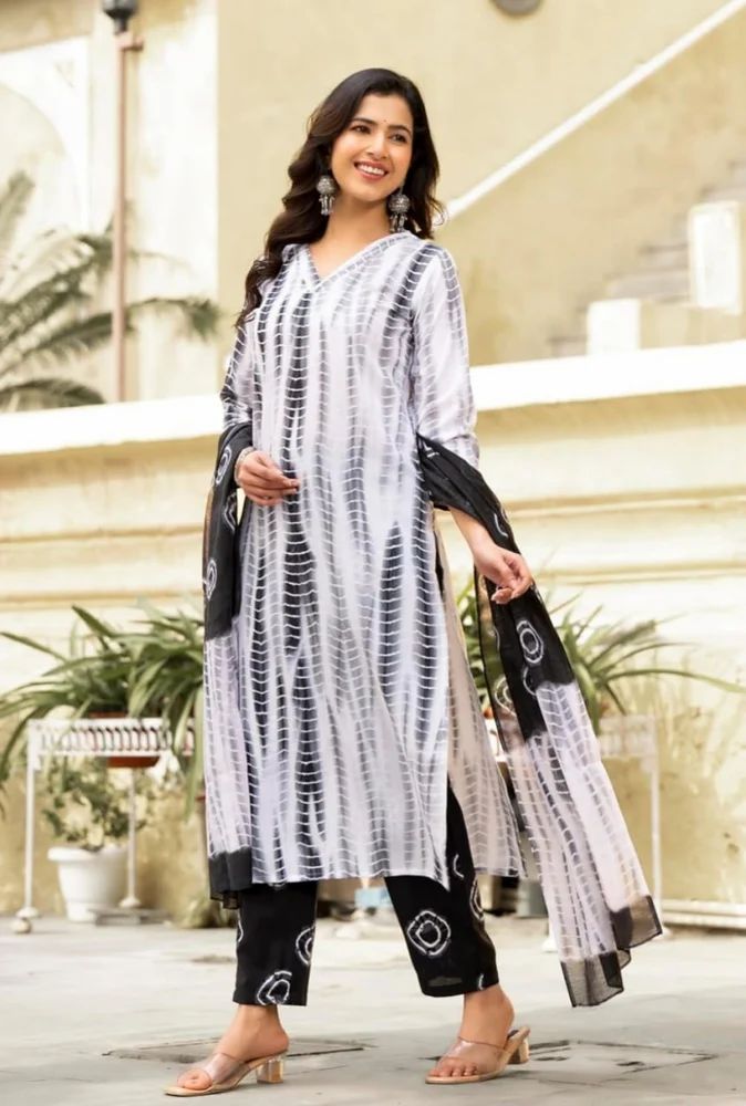 Kurta Pant Dupatta Set