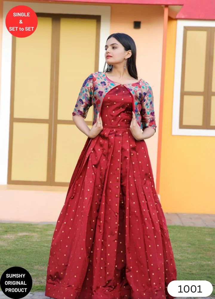 Designer Party Wear Gown Wholesale