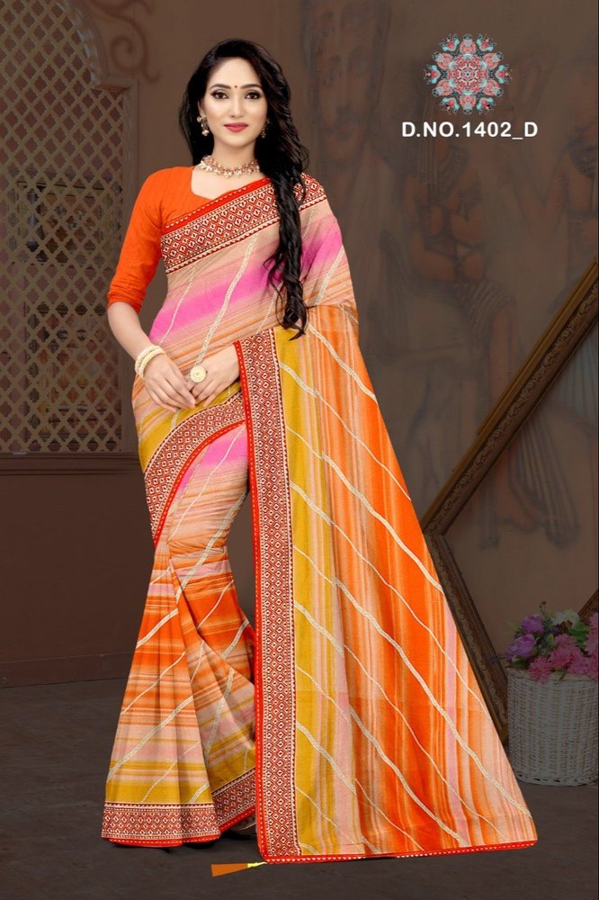 Lehriya Saree